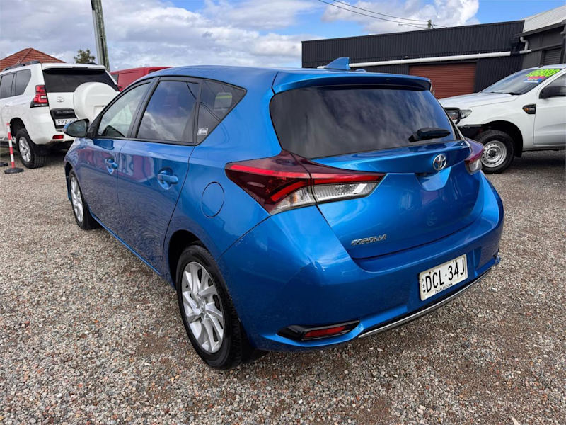 2015 Toyota Corolla ZRE182R MY15 Ascent Sport Blue 6 Speed Manual Hatchback62937625517059114