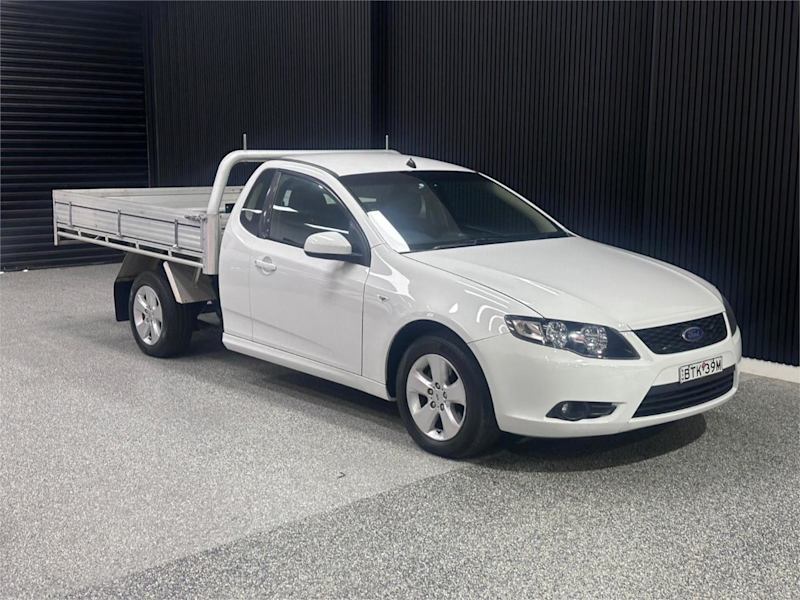 2009 Ford Falcon FG R6 Super Cab White 4 Speed Sports Automatic Cab Chassis62939538660483115