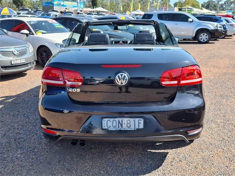 2013 Volkswagen EOS 1F MY14 103TDI DSG Black 6 Speed Sports Automatic Dual Clutch Convertible62934697953921113