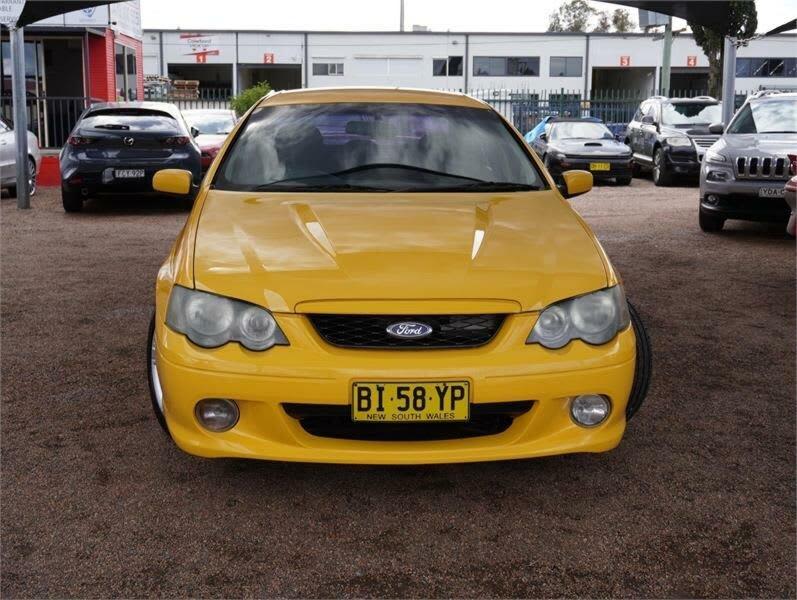 2004 Ford Falcon BA Mk II XR8 Yellow 6 Speed Manual Sedan62933711120643111