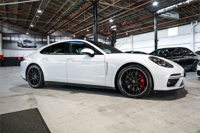 2017 Porsche Panamera 971 MY18 Turbo PDK AWD White 8 Speed Sports Automatic Dual Clutch Sedan62938583710595112