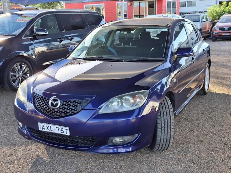 2006 Mazda 3 BK10F1 Maxx Sport Blue 4 Speed Sports Automatic Hatchback62934707914625112