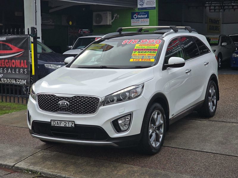 2015 Kia Sorento UM Platinum (4x4) White 6 Speed Automatic Wagon62935687901699110