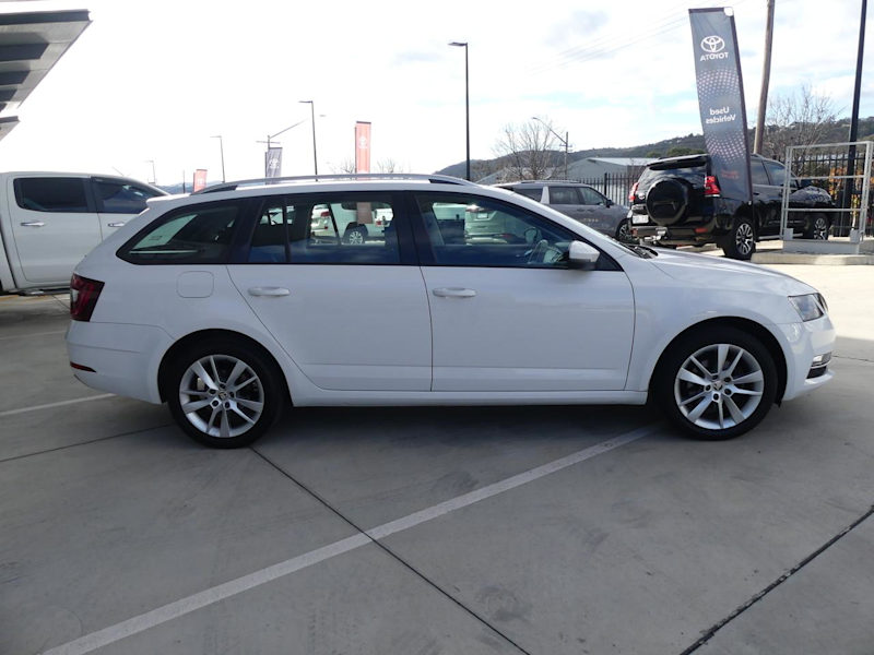 2020 Skoda Octavia NE MY20 110 TSI Base White 7 Speed Auto Direct Shift Wagon62937622511618113