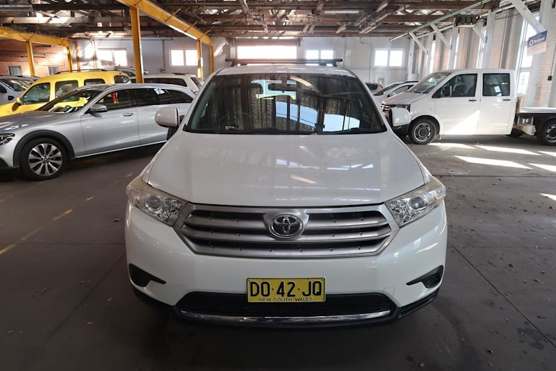 2013 Toyota Kluger GSU45R MY12 KX-R AWD White 5 Speed Sports Automatic Wagon62934700197121112