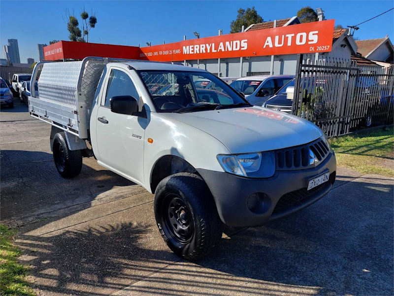 2009 Mitsubishi Triton ML MY09 GL White 5 Speed Manual Cab Chassis62933715451265110