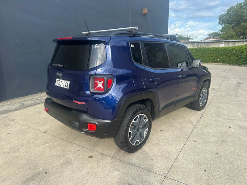 2016 Jeep Renegade BU MY16 Trailhawk AWD Blue 9 Speed Sports Automatic Hatchback62933704999811112