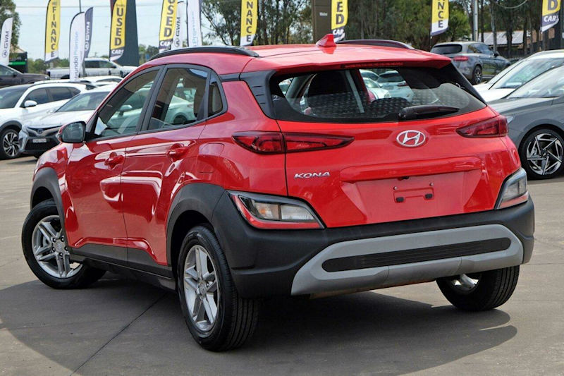 2021 Hyundai Kona Os.v4 MY21 2WD Red 8 Speed Constant Variable Wagon62933711414401111