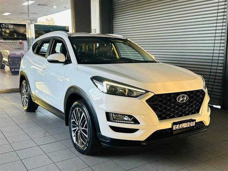2019 Hyundai Tucson TL4 MY20 Active X (2WD) Black INT White 6 Speed Automatic Wagon62935692545793111