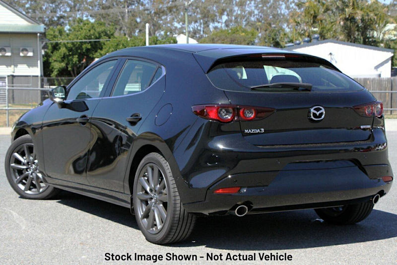 2025 Mazda 3 BP2H7A G20 SKYACTIV-Drive Touring Black 6 Speed Sports Automatic Hatchback62882770445698112
