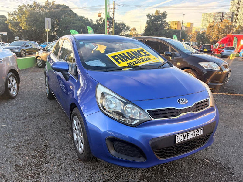 2012 Kia Rio UB MY13 S Blue 4 Speed Sports Automatic Hatchback62933713127682110