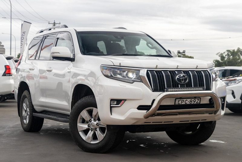 2021 Toyota Landcruiser Prado GDJ150R GXL White 6 Speed Sports Automatic Wagon62936660286978110