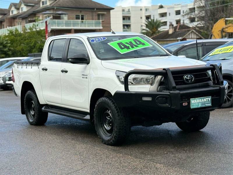 2021 Toyota Hilux GUN126R Facelift SR (4x4) White 6 Speed Automatic Double Cab Pick Up62885349210370110
