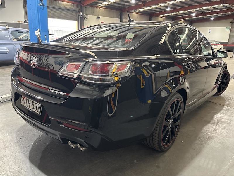 2017 Holden Commodore VF II MY17 SS-V Redline Motorsport Edt Black 6 Speed Manual Sedan62938584211073114