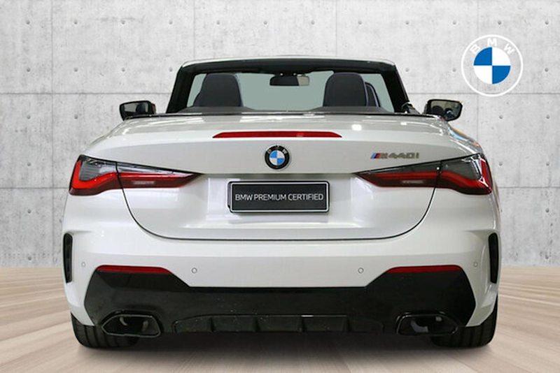 2023 BMW 4 Series G23 M440i xDrive White Sports Automatic Convertible62933704730114114