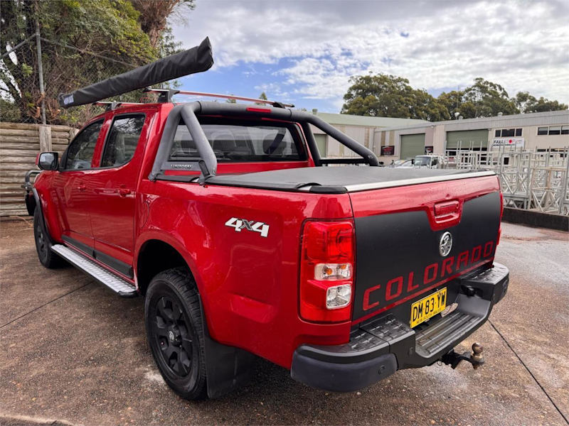 2014 Holden Colorado RG MY14 LX Storm (4x4) Red 6 Speed Automatic Crew Cab Pickup62934702515202114