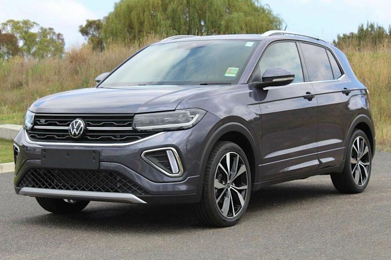 2024 Volkswagen T-Cross D31 MY24 85TSI DSG R-Line Smokey Grey 7 Speed Sports Automatic Dual Clutch62936656674177112