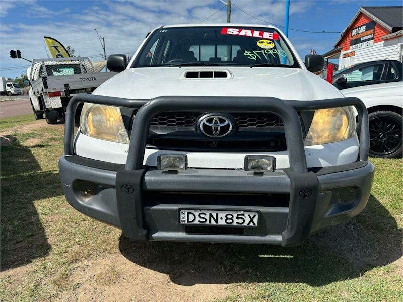 2011 Toyota Hilux KUN16R MY11 Upgrade SR White 5 Speed Manual Dual Cab Pick-up62935680889219114