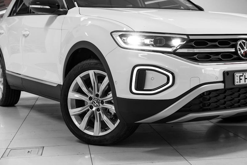 2024 Volkswagen T-ROC D11 MY25 110TSI Style White 8 Speed Sports Automatic Wagon62885350108162113
