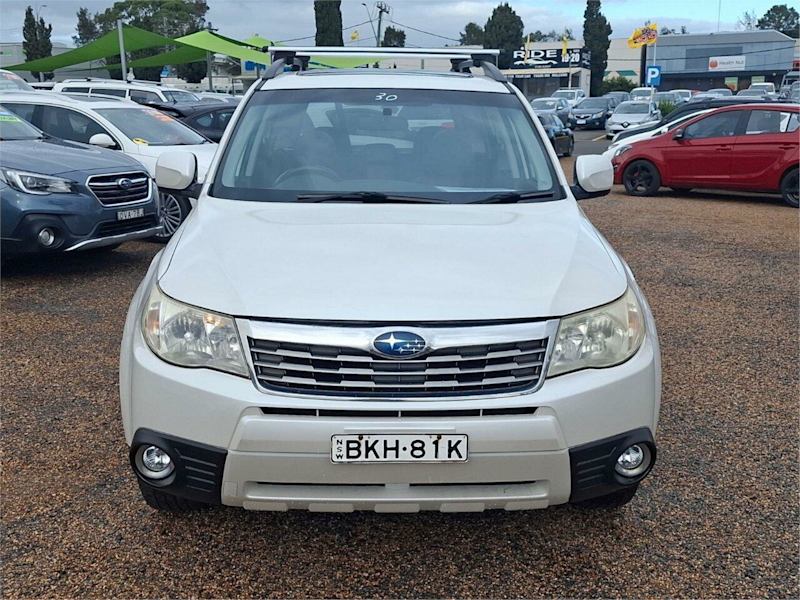 2009 Subaru Forester S3 MY10 XS AWD Premium White 4 Speed Sports Automatic Wagon62932714821377111