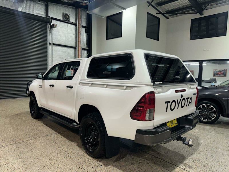 2019 Toyota Hilux GUN126R MY19 SR (4x4) White 6 Speed Automatic Double Cab Pick Up62935693392130114