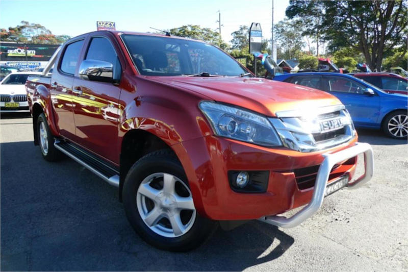 2015 Isuzu D-MAX TF MY15 LS-U HI-Ride (4x4) Orange 5 Speed Manual Crew Cab Utility62882770188673110