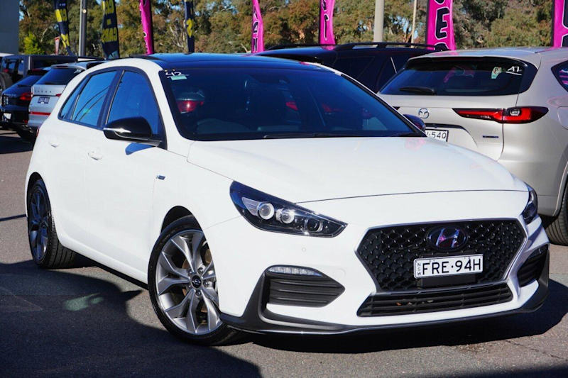 2019 Hyundai i30 PD.3 MY20 N Line D-CT Premium White 7 Speed Sports Automatic Dual Clutch Hatchback62934700411779112