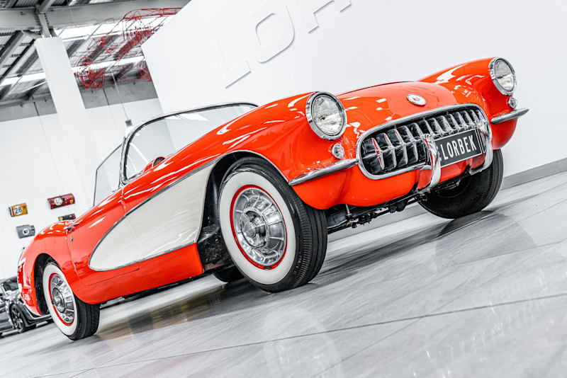 1957 Chevrolet Corvette C1 Red 3 Speed Manual62934707192321114