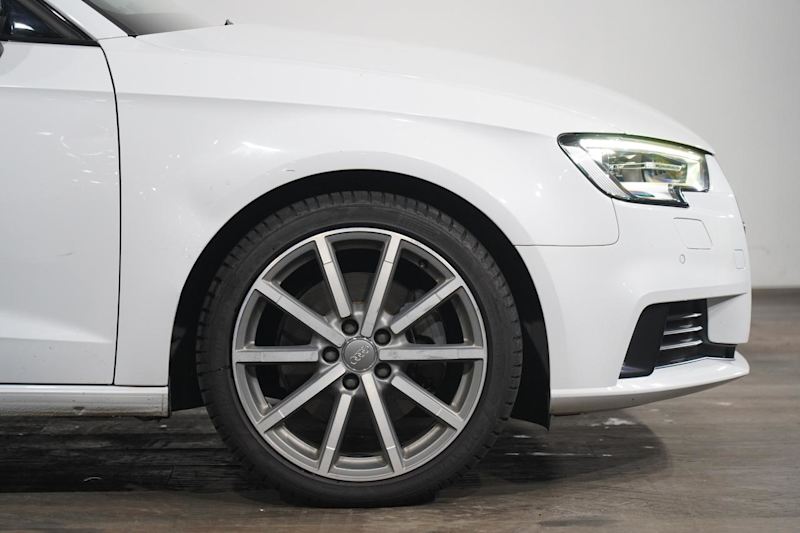 2018 Audi A3 8V MY18 2.0 TFSI Sportback Black Edit White 7 Speed Auto S-Tronic Hatchback62934707654913114