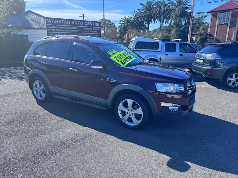 2012 Holden Captiva CG MY12 7 LX (4x4) Red 6 Speed Automatic Wagon62932713536385110