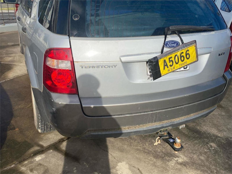 2005 Ford Territory SX TX (RWD) Silver 4 Speed Auto Seq Sportshift Wagon62932712516227113