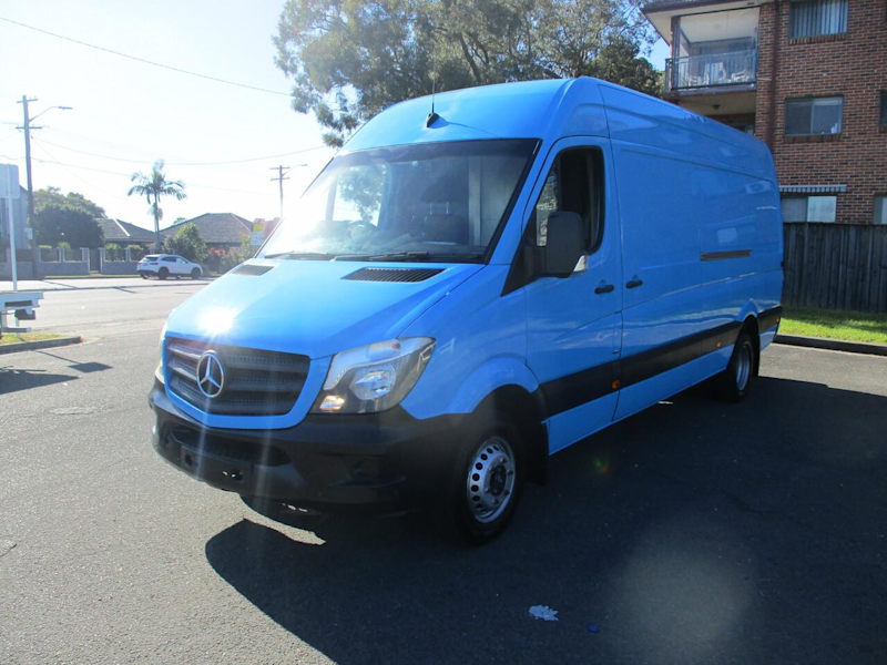 2015 Mercedes-Benz Sprinter 906 MY14 516CDI LWB Hi Roof Blue 7 Speed Automatic Van62934704606721111