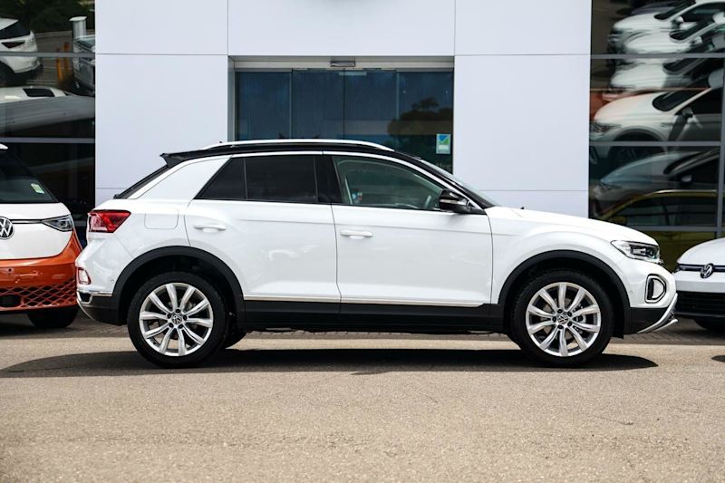 2024 Volkswagen T-ROC D11 MY25 110TSI Style Pure White 8 Speed Sports Automatic Wagon62882736778242112