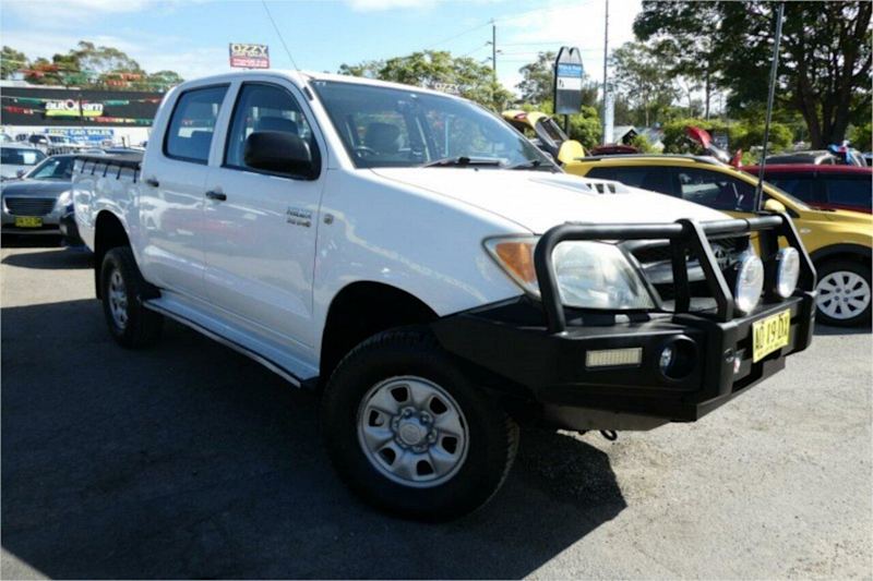 2007 Toyota Hilux KUN26R 06 Upgrade SR (4x4) White 5 Speed Manual Dual Cab Pick-up62936661590146110