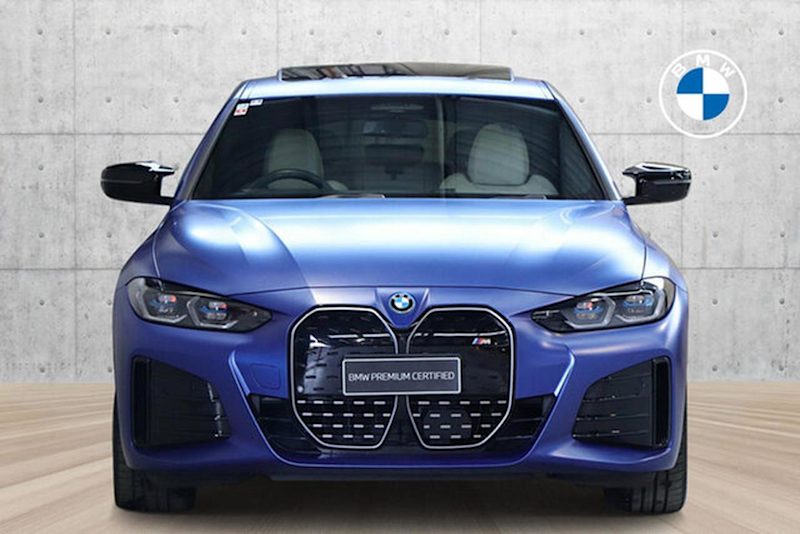 2023 BMW I4 G26 M50 Blue Reduction Gear Hatchback62938583613570113