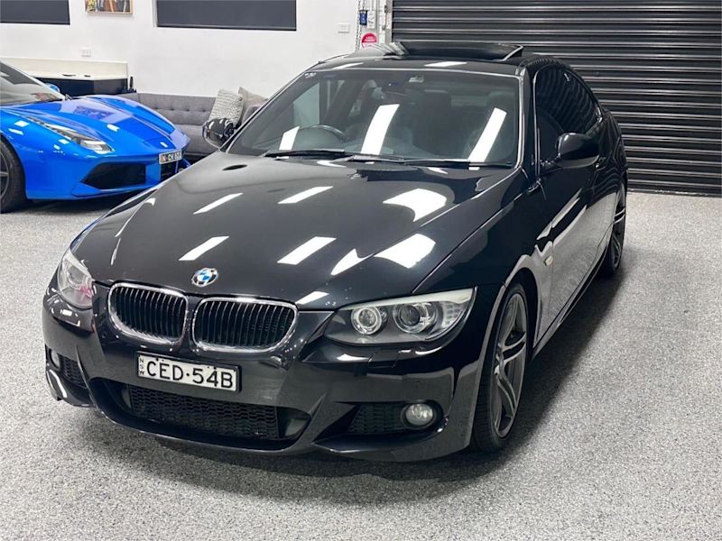 2011 BMW 3 Series E92 MY11 320d Steptronic Black 6 Speed Sports Automatic Coupe62939538765571111