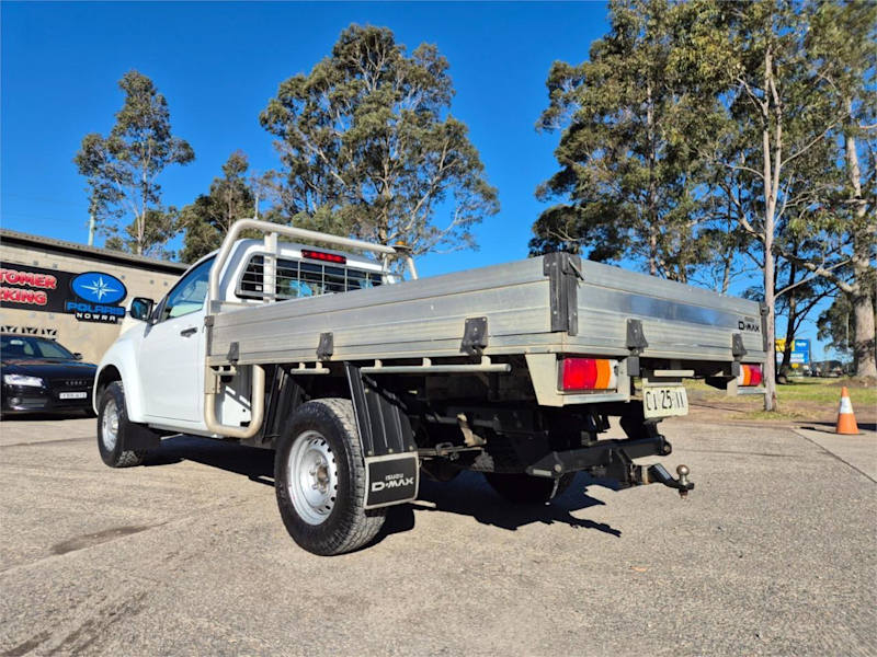 2016 Isuzu D-MAX MY15 SX 4x2 High Ride White 5 Speed Sports Automatic Cab Chassis62935688813442113
