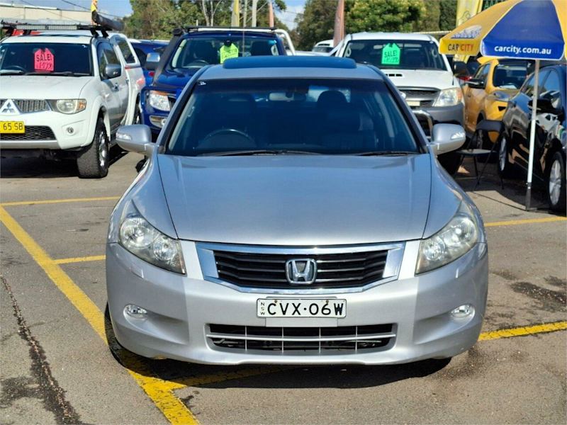 2009 Honda Accord 50 V6 Luxury Silver, Chrome 5 Speed Automatic Sedan62933709119106111