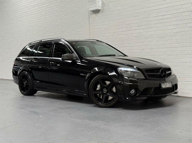 2009 Mercedes-Benz C63 W204 AMG Black 7 Speed Automatic G-Tronic Wagon62885350333955110
