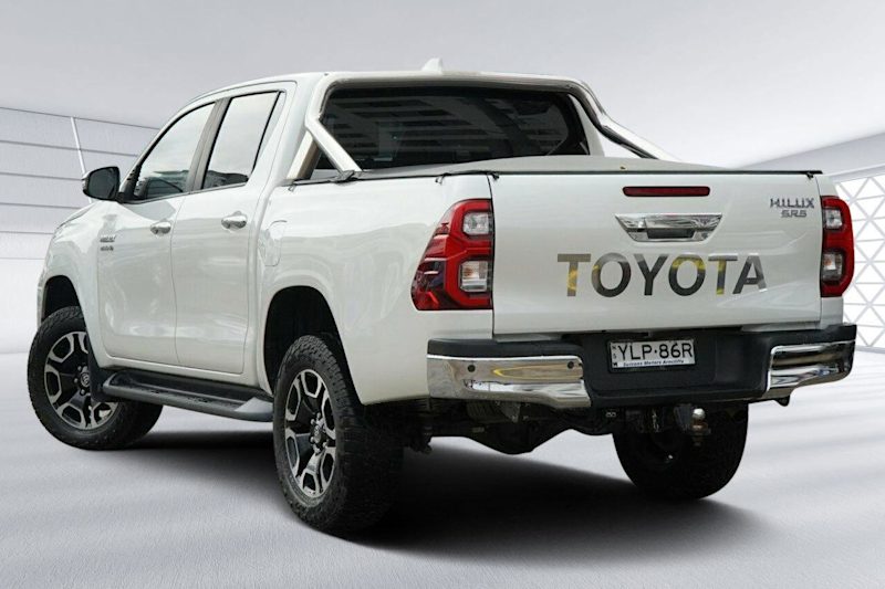2022 Toyota Hilux GUN126R SR5 Double Cab White 6 Speed Sports Automatic Utility62933715483905112