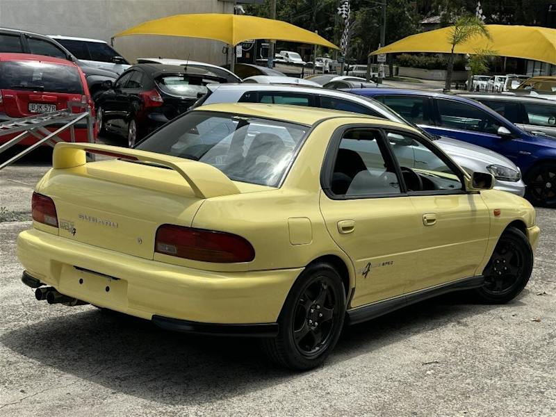 2000 Subaru Impreza MY00 WRX Ltd Ed Club Spec EVO IV Yellow 5 Speed Manual Sedan62882729758978112