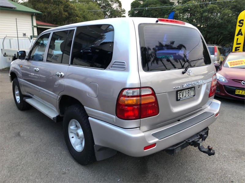 1998 Toyota Landcruiser FZJ105R GXL White 4 Speed Automatic Wagon62932712297091112