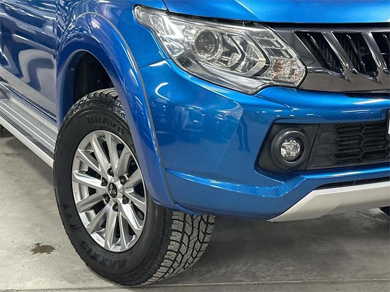 2018 Mitsubishi Triton MQ MY18 GLS Double Cab Blue 5 Speed Sports Automatic Utility62937622889730112