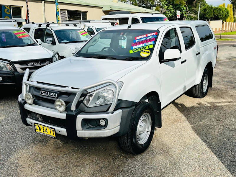2020 Isuzu D-MAX MY19 SX Crew Cab White 6 Speed Sports Automatic Utility62885348872195110