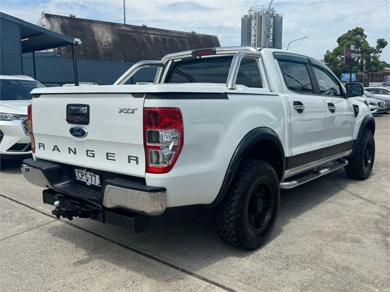 2013 Ford Ranger PX XLT Double Cab 4x2 Hi-Rider White 6 Speed Sports Automatic Double Cab62937625606529113