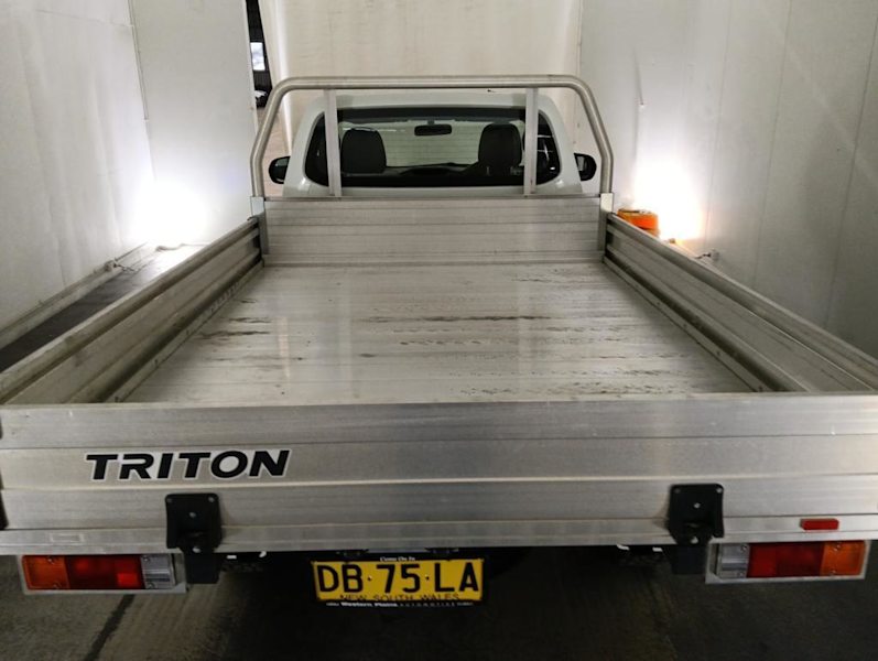 2021 Mitsubishi Triton MR MY22 GLX White 6 Speed Manual Cab Chassis62934706832515113