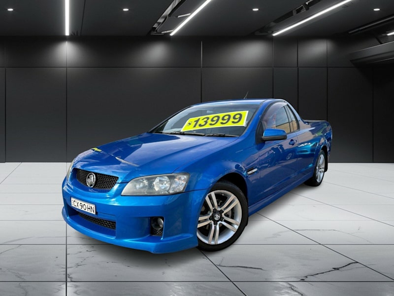 2009 Holden Commodore VE MY09.5 SV6 Blue 5 Speed Automatic Utility62935692151426112