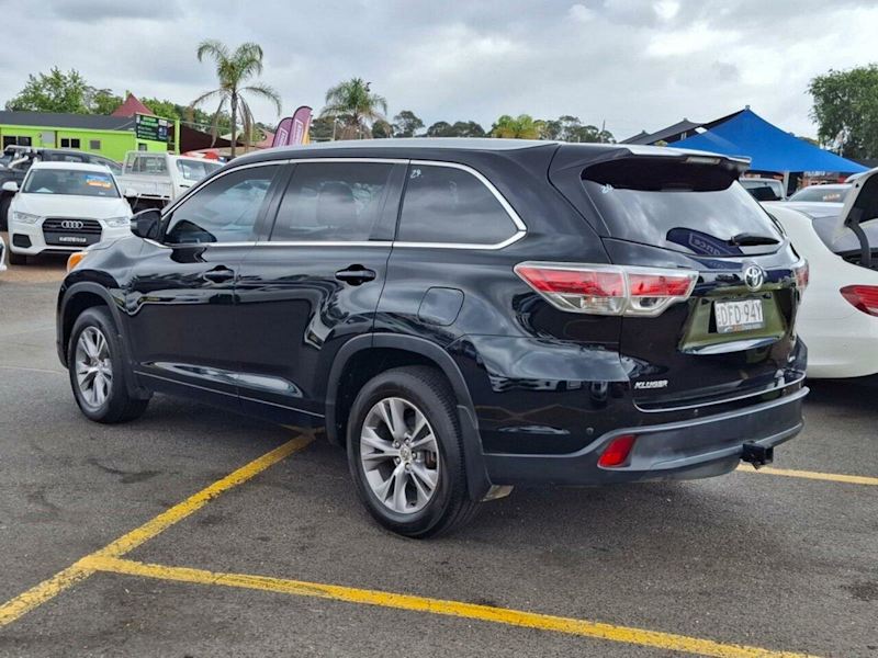 2014 Toyota Kluger GSU55R GXL AWD Black 6 Speed Sports Automatic Wagon62936662184194114
