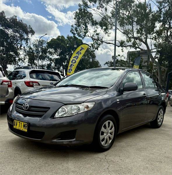 2008 Toyota Corolla ZRE152R Ascent Grey 4 Speed Automatic Sedan62882736187266113