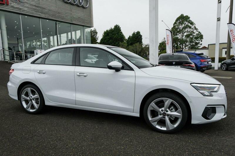 2024 Audi A3 8Y GY MY24 35 TFSI S Tronic White 7 Speed Sports Automatic Dual Clutch Sedan62882726895363112